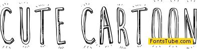 Cute Cartoon Font