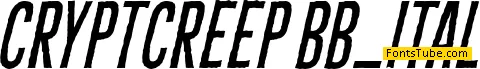 CryptCreep Font Family