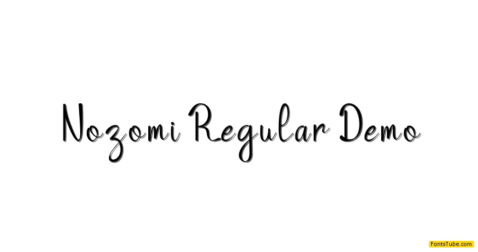 Nozomi Font