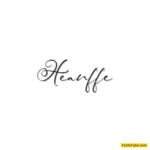Heanffe Font