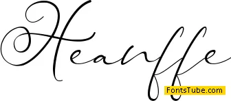 Heanffe Font