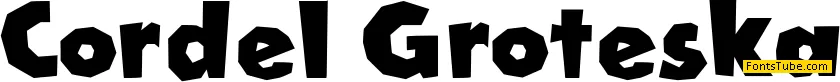 Cordel Groteska Font Family