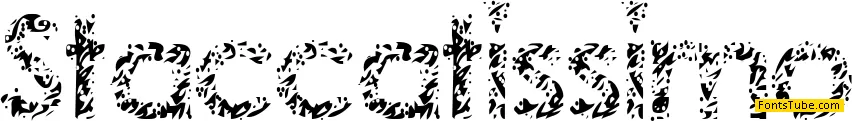 Staccatissmo Font