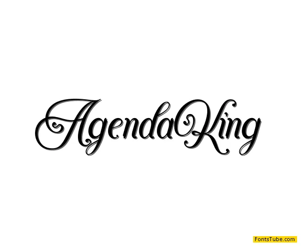 Agenda King Font