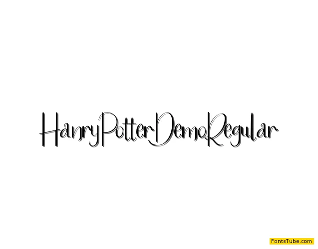 Hanry Potter Demo Font