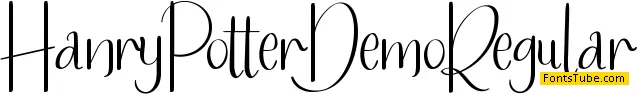 Hanry Potter Demo Font