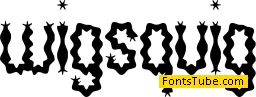 Wiggly Squiggly Font
