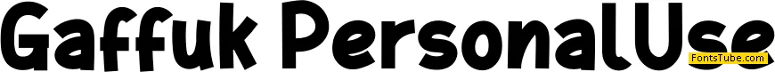 Gaffuk Font
