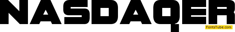 NASDAQER Font