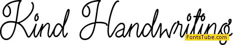 Kind Handwriting Font