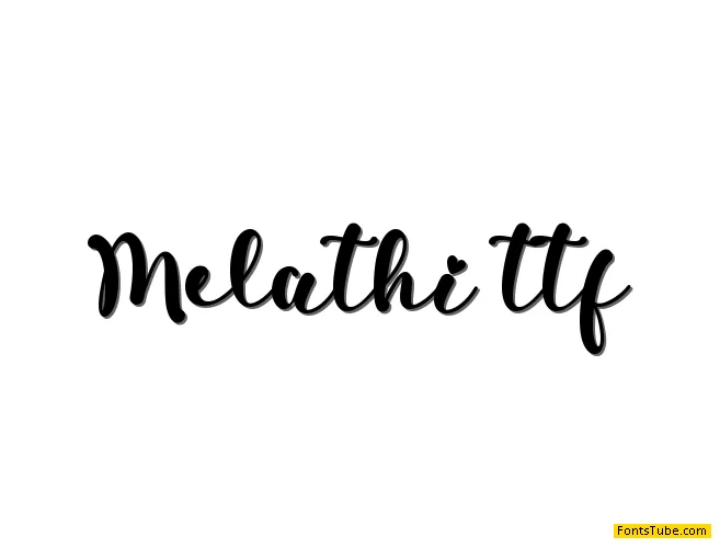 Melathi Font
