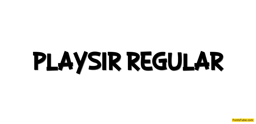 PLAYSIR Font Family
