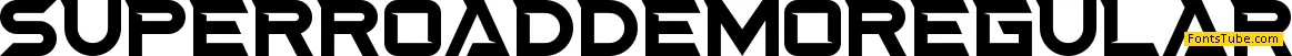 Super Road Demo Font Family