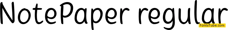 Note Paper