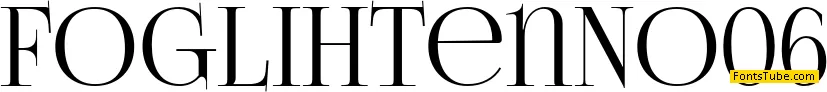 FoglihtenNo06 Font