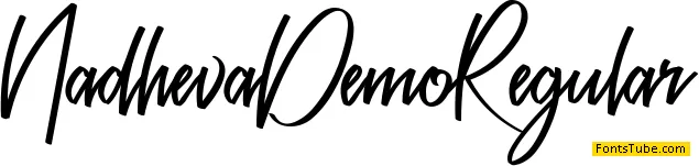 Nadheva Demo Font