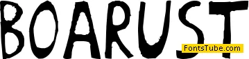 BoArust Font