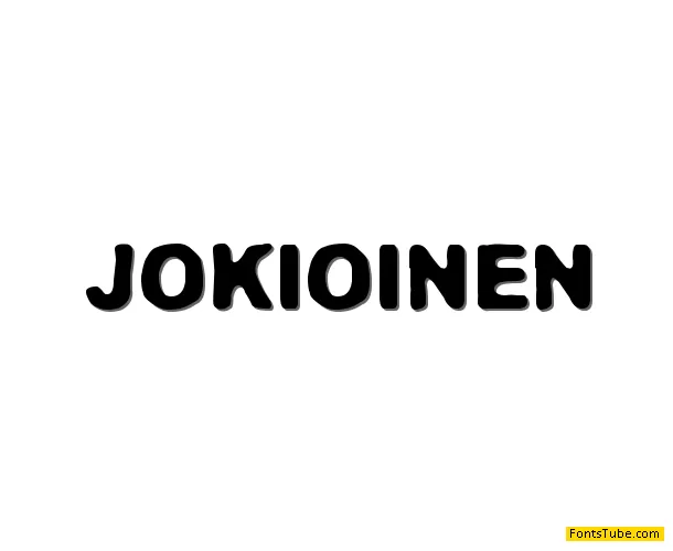 Jokioinen Font