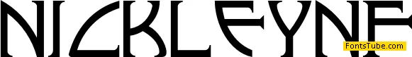 Nickley NF Font