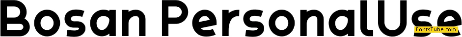 Bosan Font