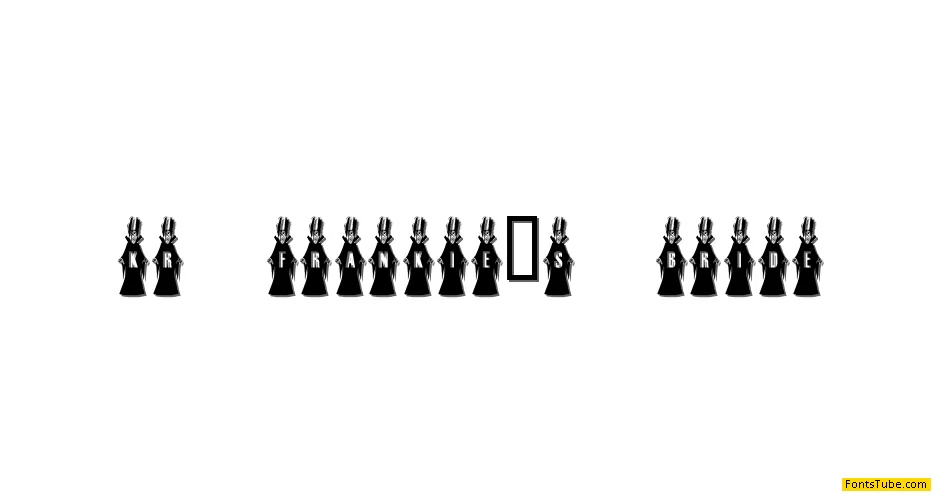 KR Frankie's Bride Font