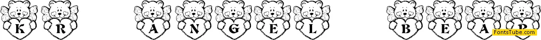 KR Angel Bear Font