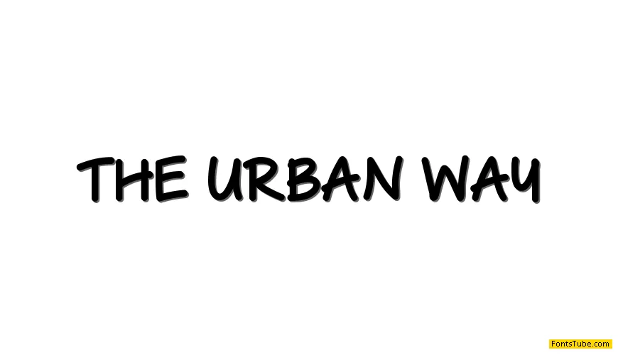 The Urban Way Font Family