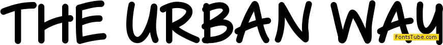 The Urban Way Font Family
