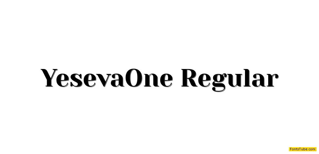 Yeseva One Font