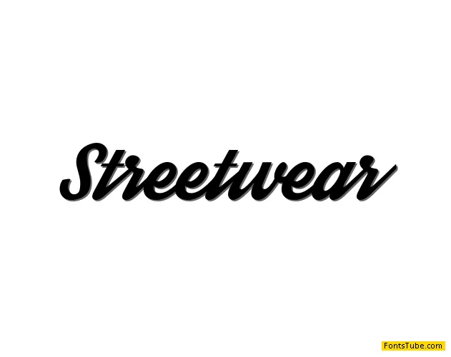 Streetwear Font