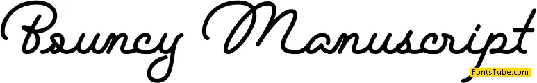 Bouncy Manuscript