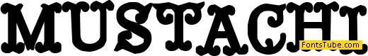 Mustachio Font