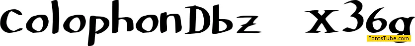 Colophon