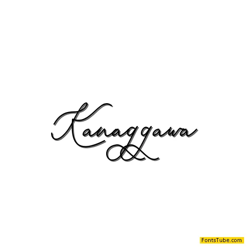Kanaggawa Font