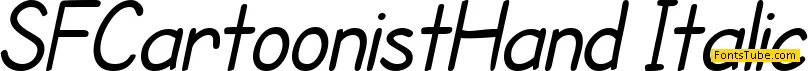 SF Cartoonist Hand Font Family