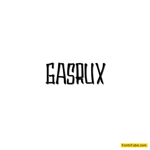 Gasrux Font