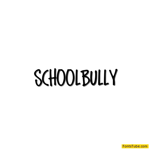 Schoolbully Font