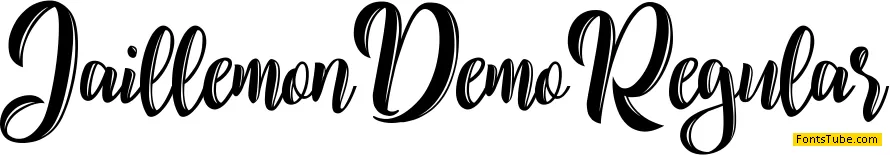 Jaillemon Demo Font