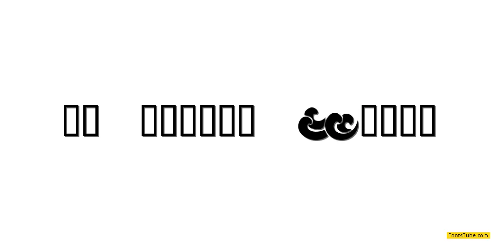 KR Simple Fleur Font