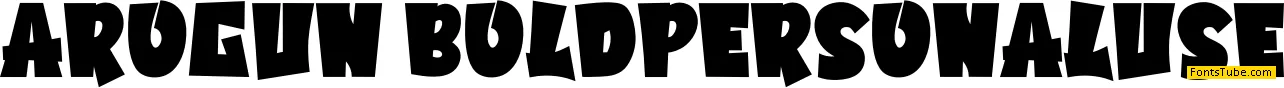 Arogun Font Family
