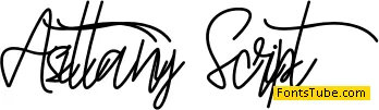 Asittany Script Font