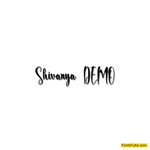 Shivanya- PERSONAL USE Font