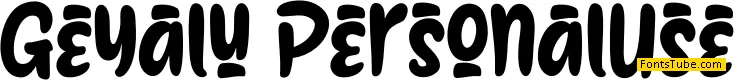 Geyalu Font