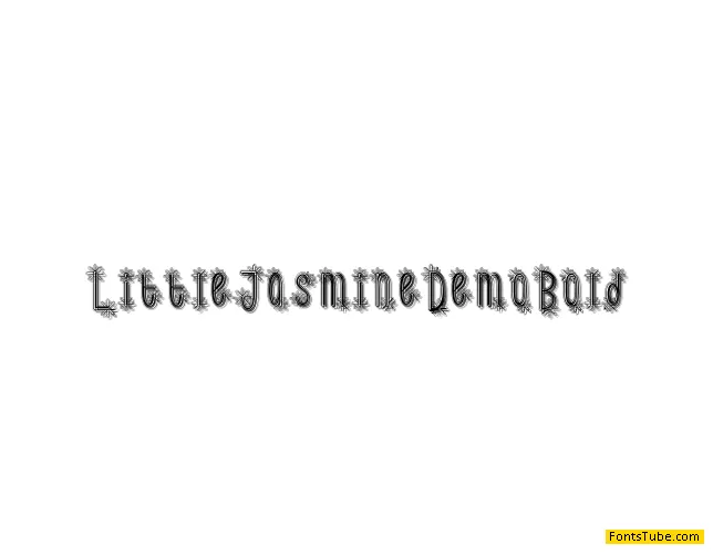 Little Jasmine Demo Font Family