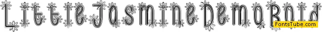 Little Jasmine Demo Font Family