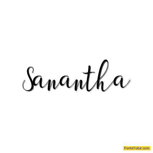 sanantha Font Family