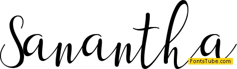 sanantha Font Family