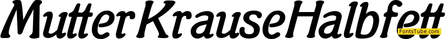 Mutter Font Family