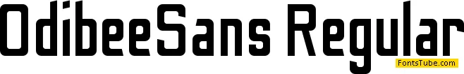 Odibee Sans Font