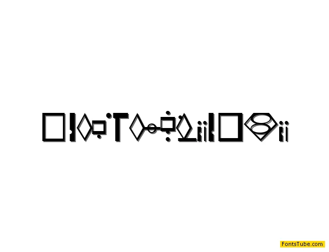 Kryptonian Font